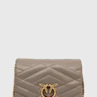 Kožená kabelka Pinko