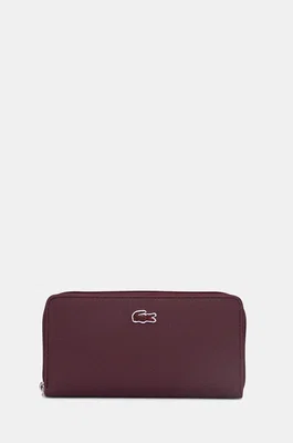 Peněženka Lacoste vínová barva