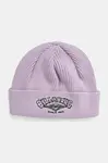 Čepice Billabong 73 High Beanie fialová barva, z tenké pleteniny, ABJHA00271