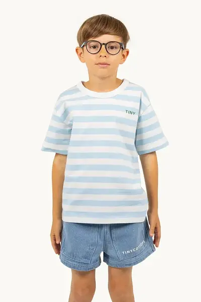 Dětské bavlněné tričko Tinycottons STRIPES TEE