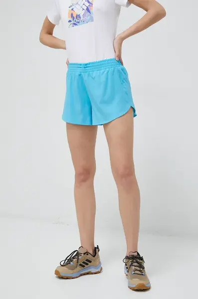 Sportovní šortky Columbia Hike Hike dámské, hladké, high waist, 1991831