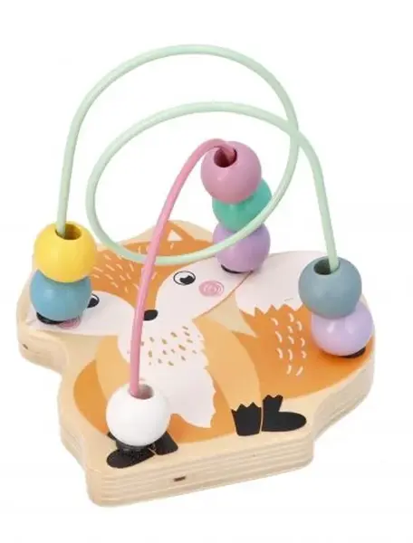 Adam Toys Edukační labyrint Liška - oranžový,