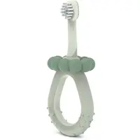 Suavinex Baby Training Toothbrush zubní kartáček pro děti 0-2 y Green 1 ks