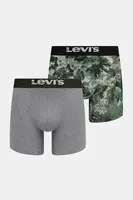 Boxerky Levi's 2-pack zelená barva, 37149-1175