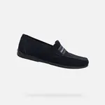 Dark blue men's loafers Geox Ascanio - Men's