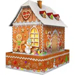 Ravensburger 3D Puzzle Nočná edícia Perníková chalúpka 216 dielikov