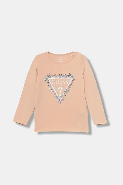 Kojenecké tričko s dlouhým rukávem Guess