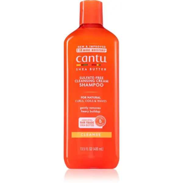 CANTU Shea Butter Shampoo hydratačný šampón pre vlnité a kučeravé vlasy 400 ml