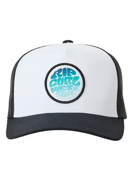 Rip curl kšiltovka Wetsuit Icon Trucker Black / White | Černá | Velikost One Size