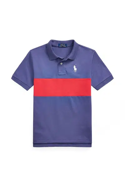 Polo tričko Polo Ralph Lauren tmavomodrá barva, 323971296001