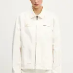 Bavlněná bunda Guess Originals béžová barva, oversize, M5GG84 D5C2B