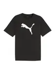 PUMA Funkčné tričko  čierna / biela