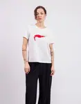 Thinking MU Origami Ida Tee WHITE M