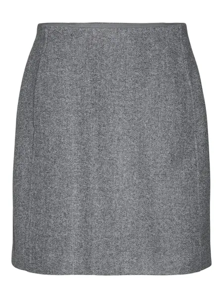 VERO MODA Sukňa 'VMFortunallison'  sivá melírovaná