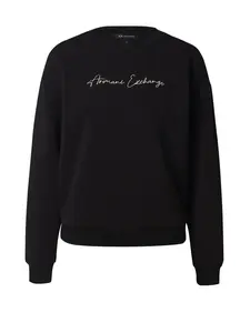 ARMANI EXCHANGE Mikina  zlatá / čierna