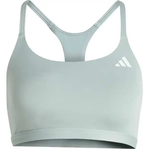adidas OPIME ESSENTIALS WORKOUT LIGHT SUPPORT Dámska športová podprsenka, svetlo zelená, veľkosť