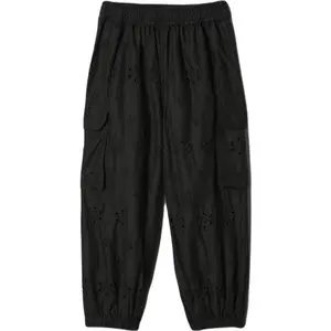 GAP BABY Dětské kalhoty, černá, velikost 4Y