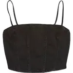 GAP CORSET Dámsky top, čierna, veľkosť