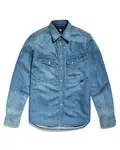 G-STAR Košeľa 'Dakota'  modrá denim