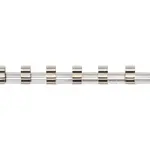 BGS Technic BGS 2317 Kolejnice pro 3/8" hlavice, 7 klipů