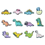 24Pcs 12 Styles Silicone Focal Beads