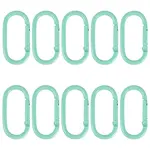 10Pcs Alloy Spring Gate Rings