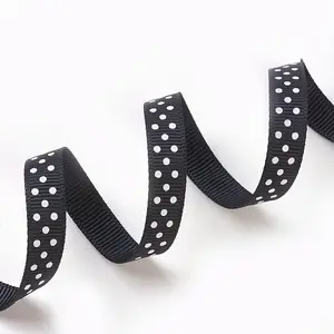 Polka Dot Ribbon Grosgrain Ribbon