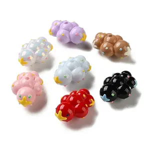 Opaque Acrylic Enamel Beads