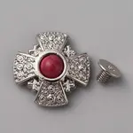 Zinc Alloy & Resin Coin Screw Rivets