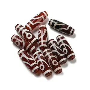 Tibetan Style dZi Beads Strands