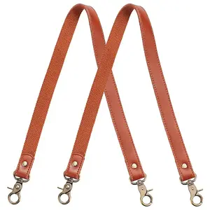 Cowhide & Polycotton Bag Handles