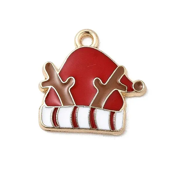 Christmas Alloy Enamel Pendants