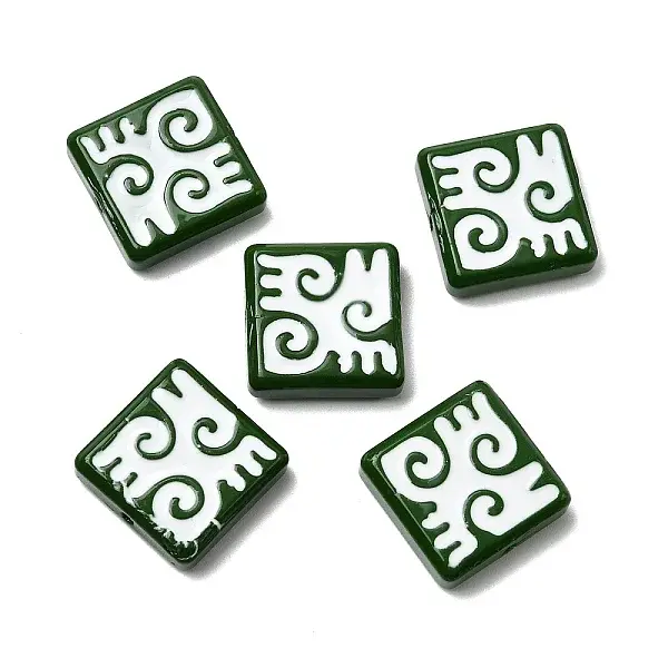 Baking Painted Glass Beads