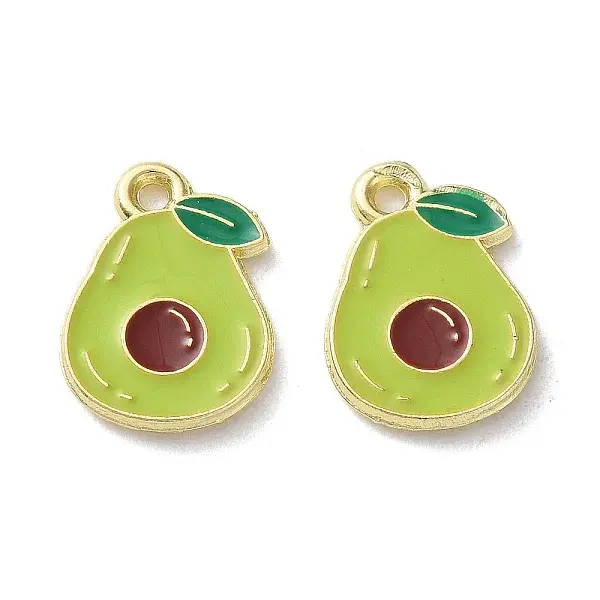 Fruit Alloy Enamel Charms