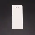 Blank Paper Keyring Display Card
