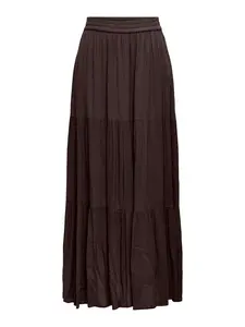 ONLY Sukňa 'ONLMikka'  tmavohnedá