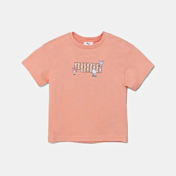 Dětské bavlněné tričko Puma HELLO KITTY & FRIENDS Relaxed Graphic Tee