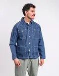 Service Works Pinstripe Denim Coverall 2.0 INDIGO L