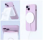 Ochranný silikonový kryt Mag Cover pro Apple iPhone 14, růžová