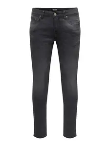Only & Sons Džínsy 'ONSWarp'  čierny denim
