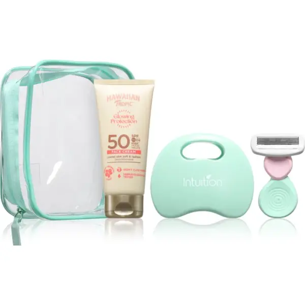 Hawaiian Tropic x Wilkinson Sword Essential Giftset cestovní sada