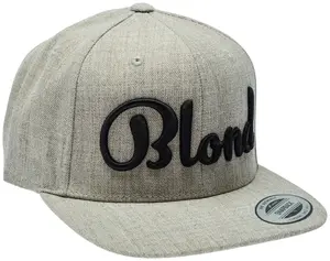 Blond Classic Snapback Grey & Black