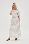 Marisse Cotton Maxi Skirt White