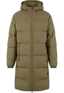 Urban Classics Zimný kabát  olivová