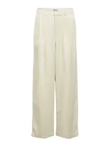 OBJECT Plisované nohavice 'OBJTuba'  béžová