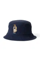 Bavlněný klobouk Polo Ralph Lauren Loft Bucket tmavomodrá barva, 710972685