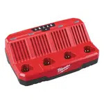 Nabíječka baterií Li-Ion 12V, 4 porty - Milwaukee M12 C4