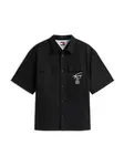 Tommy Jeans Košeľa  čierna