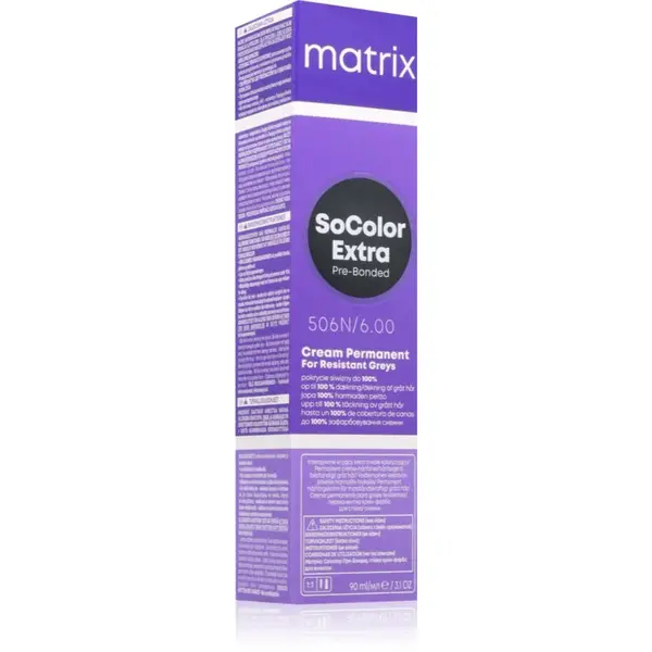 Matrix SoColor Extra Pre-Bonded permanentná farba na vlasy odtieň 506N 90 ml