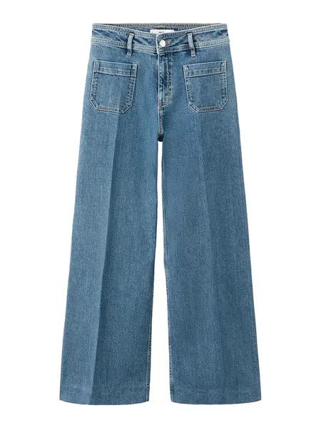 MANGO Džínsy 'JESSIE'  modrá denim
